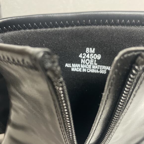 Women's Impo Stretch Size 8 M Noel Black Size-Zip Bootie Soft Memory Foam - Picture 4 of 8